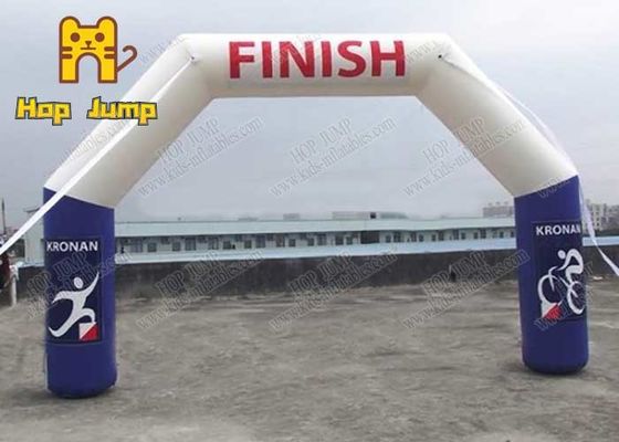 Inflatables 5*10m 파열 결승선을 광고하는 옥외 스포츠